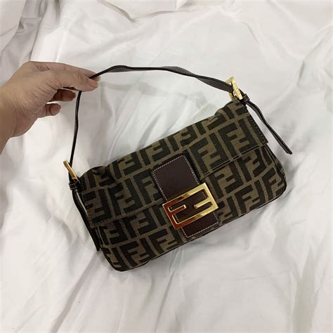 authentic vintage fendi handbags|genuine fendi baguette.